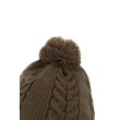 Fox Khaki Knitted Bobble