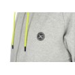 Hanorac Matrix Black Edition Full Zip Hoody - Gri Melanj / Lime