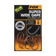 Cârlige Fox Edges Super Wide Gape, cu ochi rotunjit