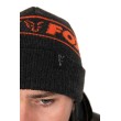 Fox Collection Beanie Hat - Black & Orange