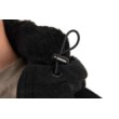 Μπουφάν Sherpa Fox Collection Μαύρο &amp; Πορτοκαλί
