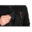 Μπουφάν Sherpa Fox Collection Μαύρο &amp; Πορτοκαλί