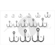 Тройни куки VMC 9651 BN X-Short X-Strong Round Treble