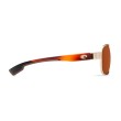 Ochelari Costa Conch Rose Gold cu branțuri de culoarea țestoasei deschise