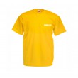 T-shirt FilStar - male, yellow