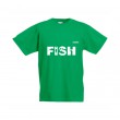 T-shirt FISH - child, pink