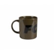 Fox Green and Black Logo Ceramic Mug