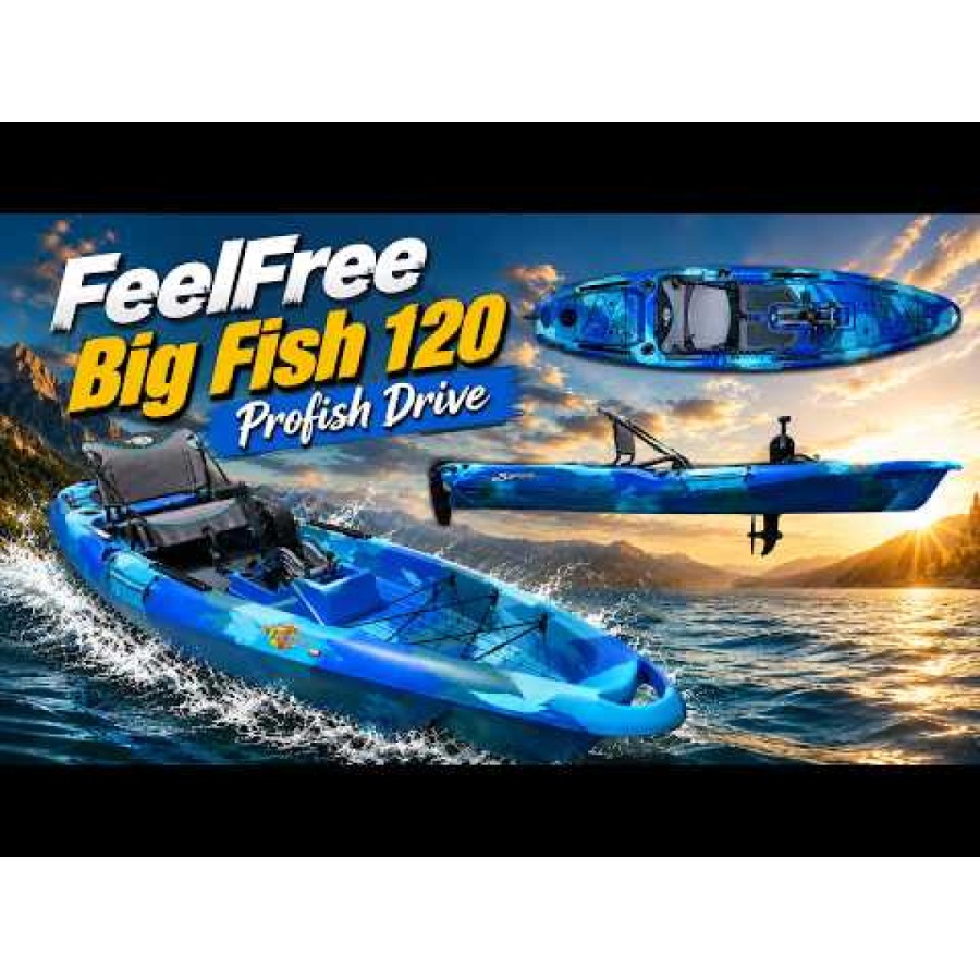 Каяк FeelFree Big Fish 120 Profish Drive