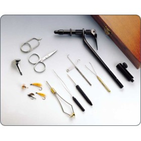 Fly tying tools set - in a box