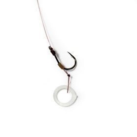 Snelled hooks for method feeder with micro ring - Mono